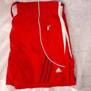 Red Adidas Gym Shorts